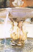 John Singer Sargent Spanish Fountain (mk18) oil painting reproduction